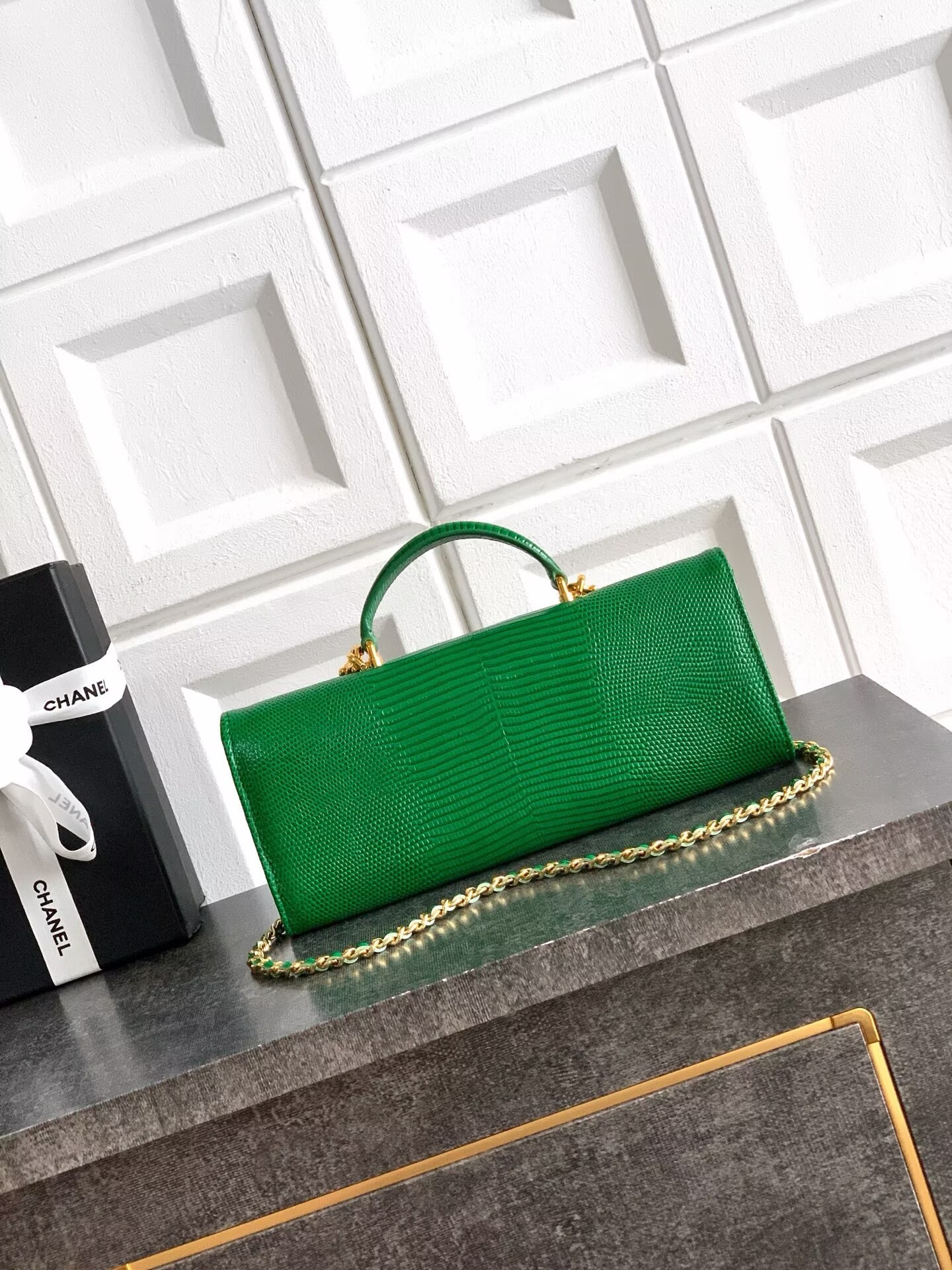 Chanel 26A Original Leather CC Handbag A6430 Green Chanel 26A Original Leather CC Handbag A6430 Green