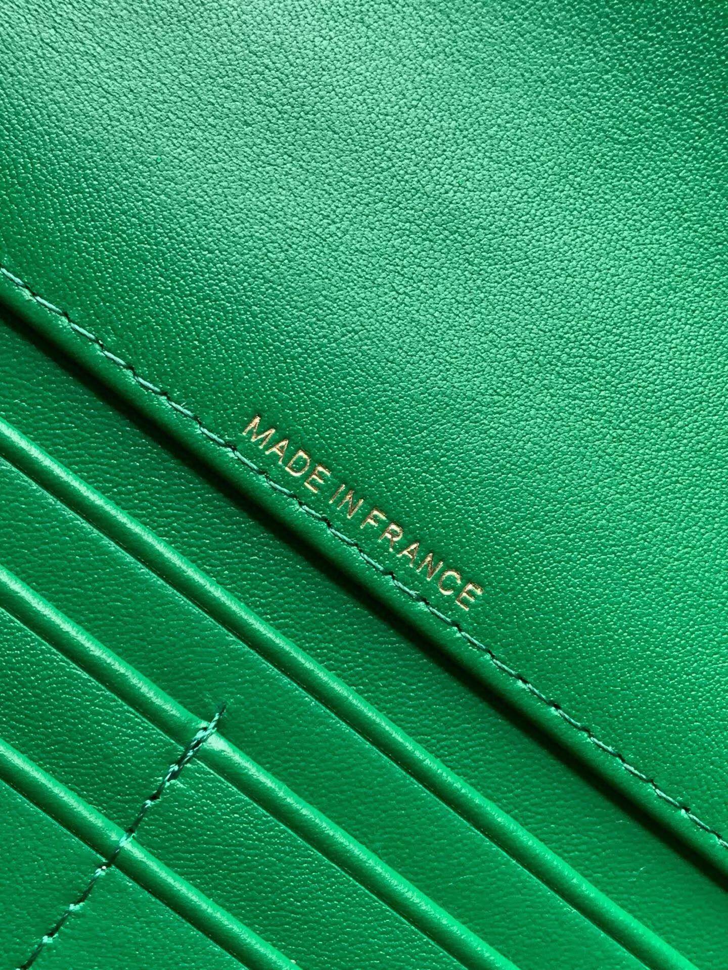 Chanel 26A Original Leather CC Handbag A6430 Green Chanel 26A Original Leather CC Handbag A6430 Green