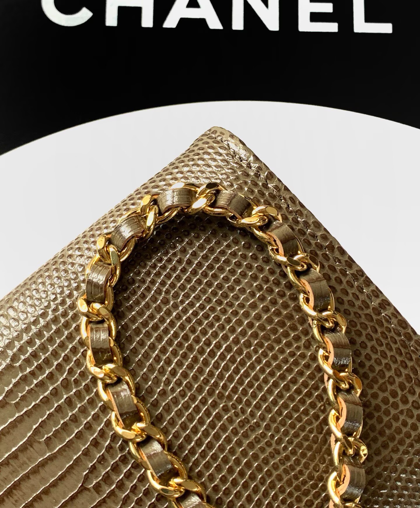 Chanel 26A Original Leather CC Handbag A6430 Khaki Chanel 26A Original Leather CC Handbag A6430 Khaki