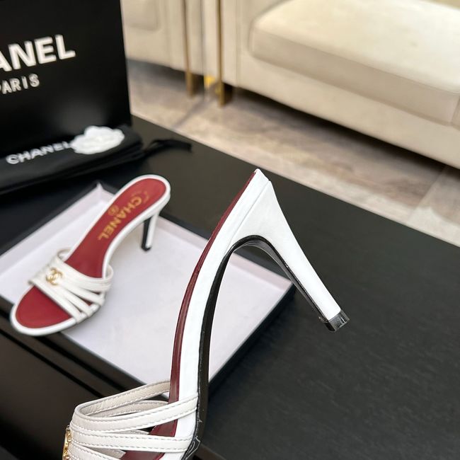 Chanel Lambskin Mules 65068-1