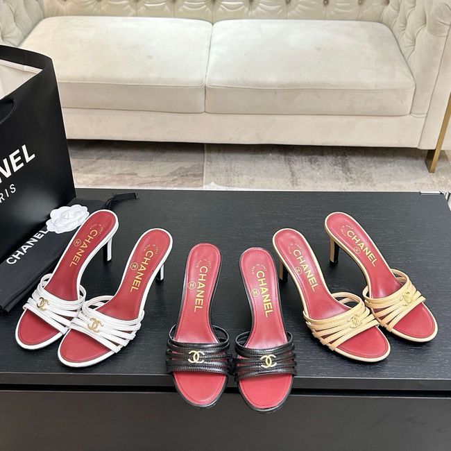 Chanel Lambskin Mules 65068-1