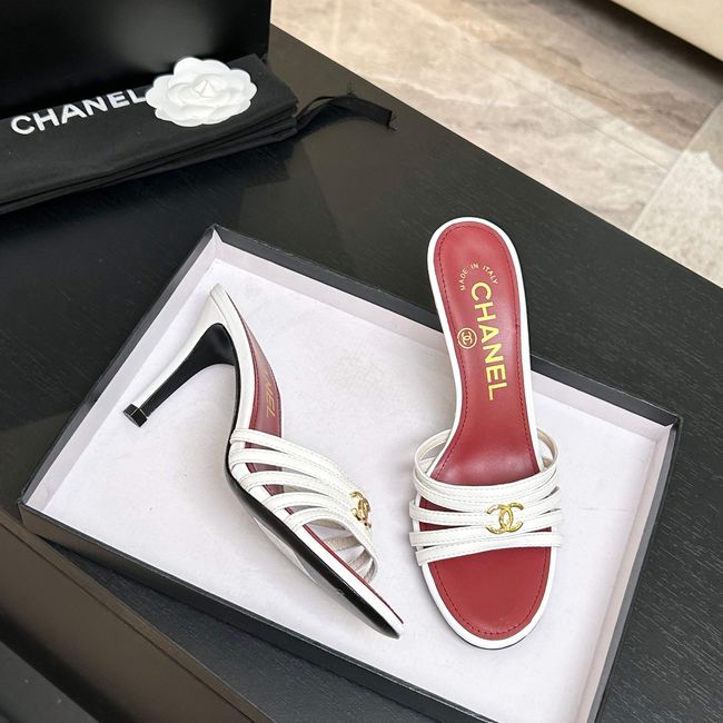 Chanel Lambskin Mules 65068-1