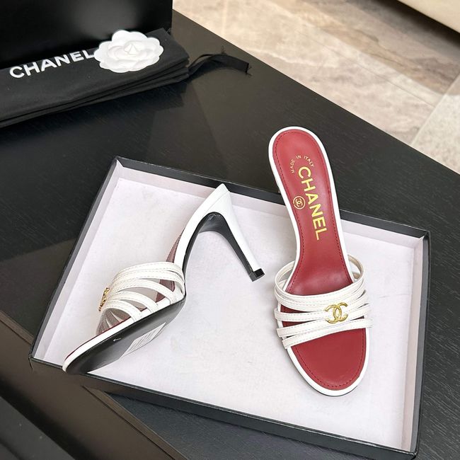Chanel Lambskin Mules 65068-1