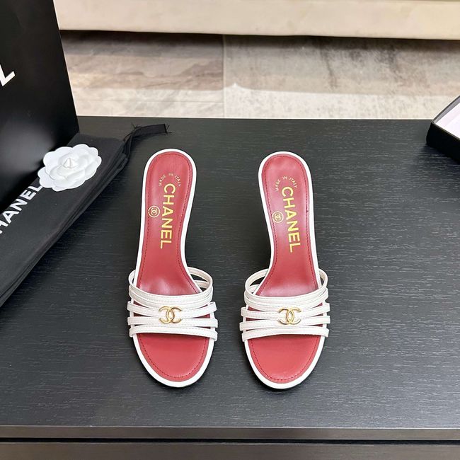 Chanel Lambskin Mules 65068-1