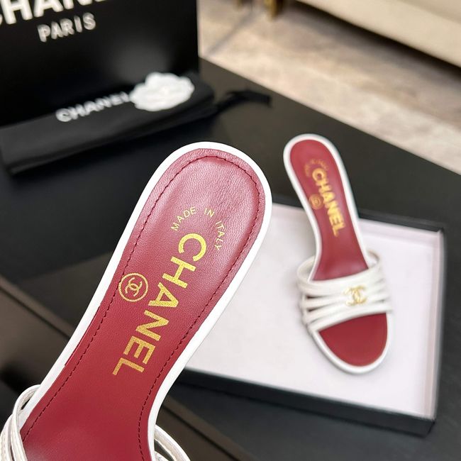 Chanel Lambskin Mules 65068-1