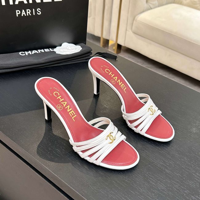 Chanel Lambskin Mules 65068-1
