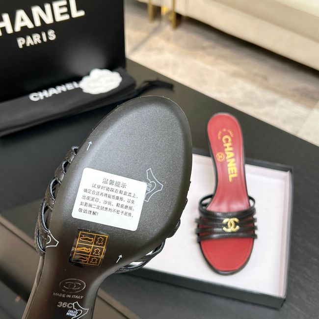Chanel Lambskin Mules 65068-2