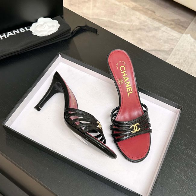 Chanel Lambskin Mules 65068-2
