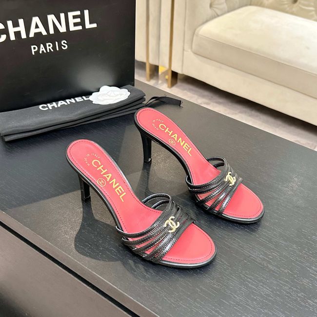 Chanel Lambskin Mules 65068-2