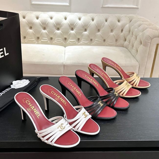 Chanel Lambskin Mules 65068-2