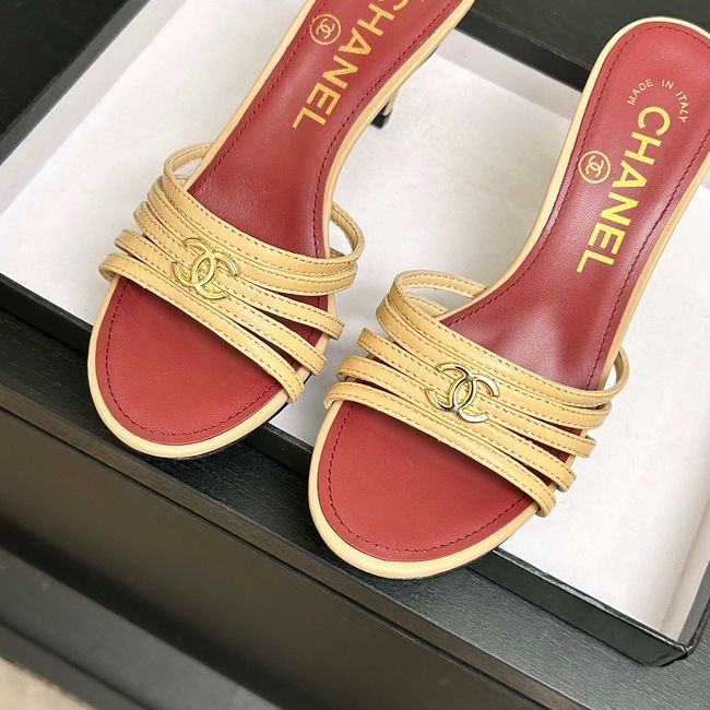 Chanel Lambskin Mules 65068-3