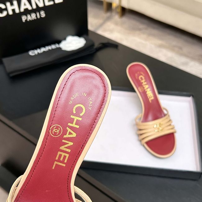 Chanel Lambskin Mules 65068-3