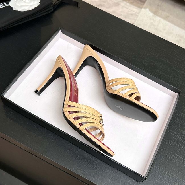 Chanel Lambskin Mules 65068-3