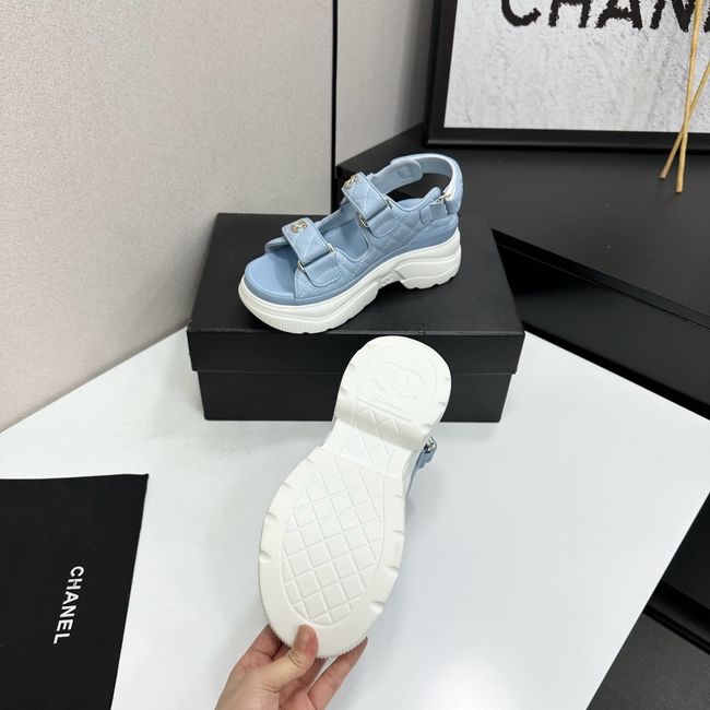Chanel Lambskin Sandals 65066-2