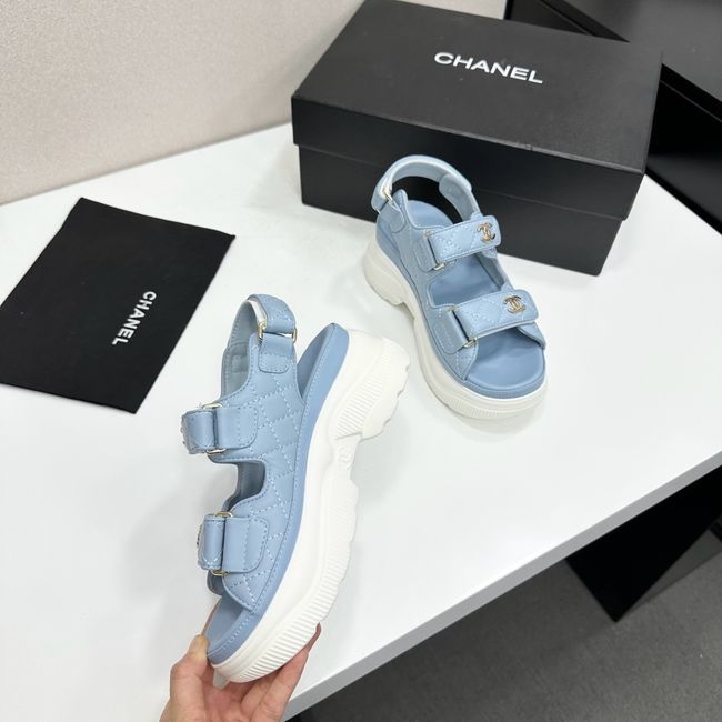 Chanel Lambskin Sandals 65066-2