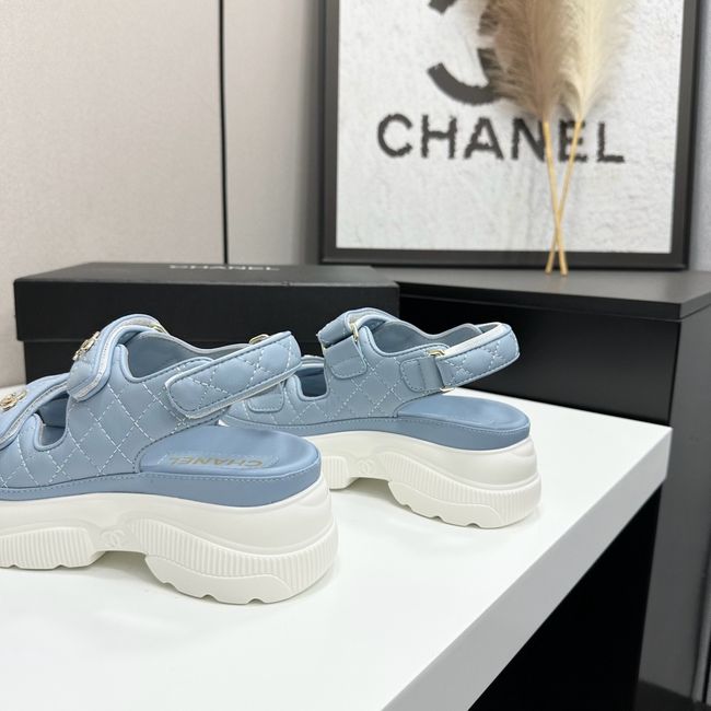 Chanel Lambskin Sandals 65066-2