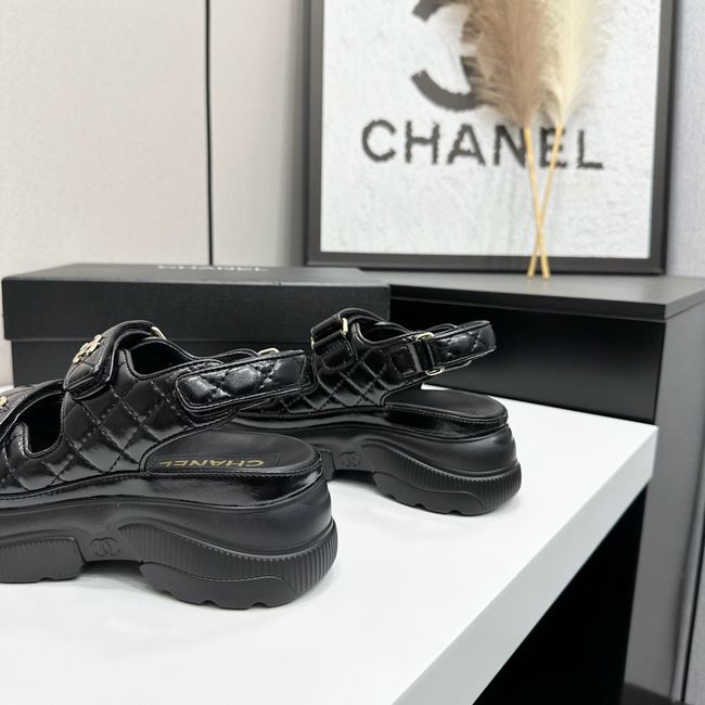 Chanel Lambskin Sandals 65066-3