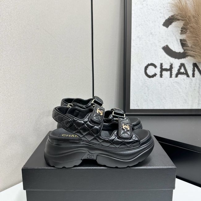 Chanel Lambskin Sandals 65066-3