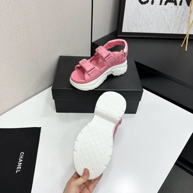 Chanel Lambskin Sandals 65066-5