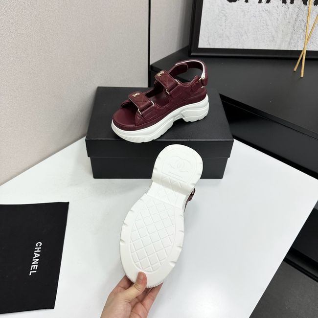 Chanel Lambskin Sandals 65066-6