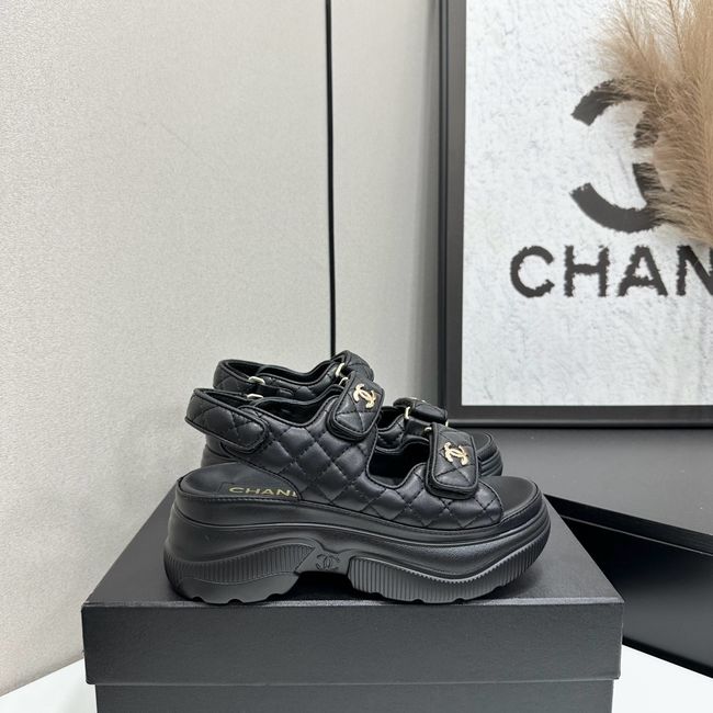 Chanel Lambskin Sandals 65066-8
