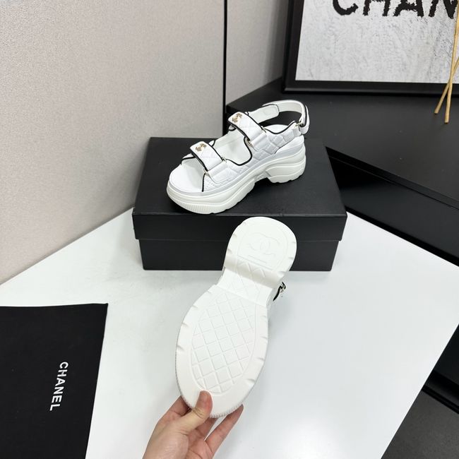 Chanel Lambskin Sandals 65066-9
