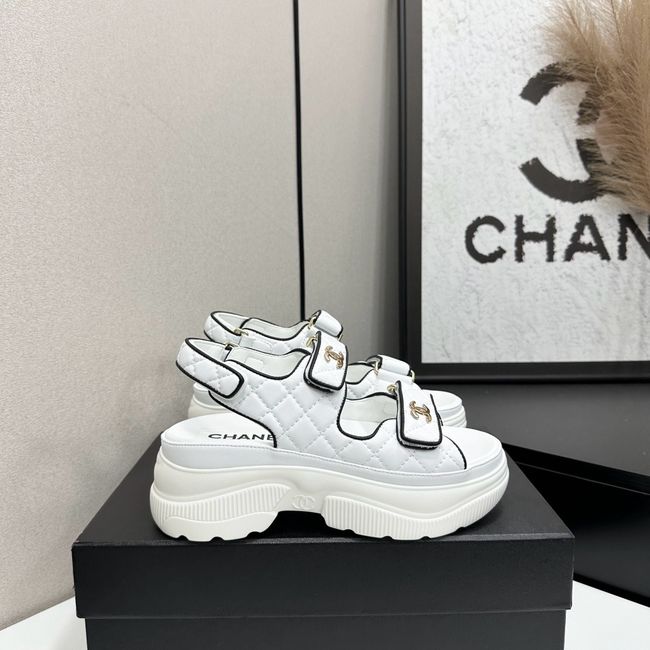 Chanel Lambskin Sandals 65066-9
