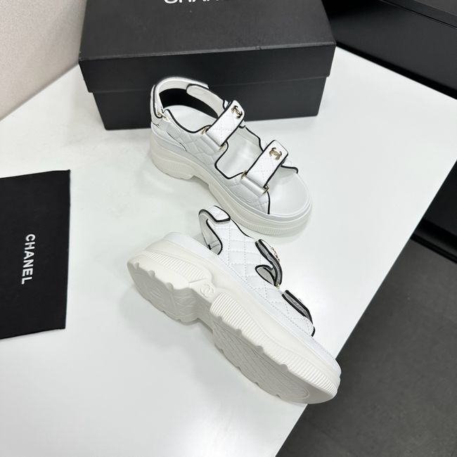 Chanel Lambskin Sandals 65066-9