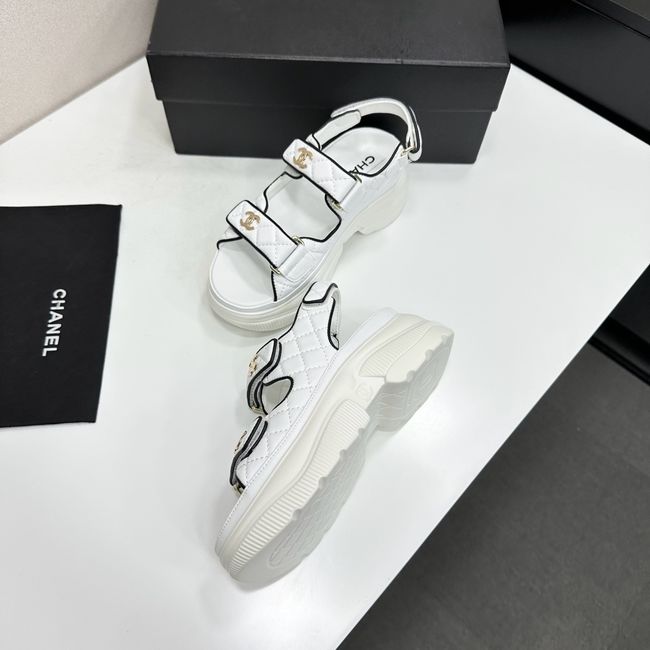 Chanel Lambskin Sandals 65066-9
