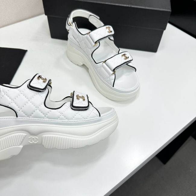 Chanel Lambskin Sandals 65066-9