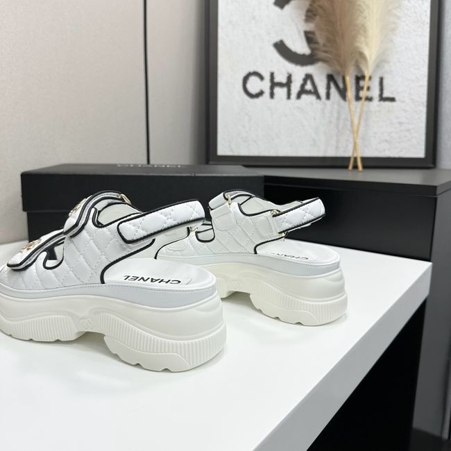 Chanel Lambskin Sandals 65066-9