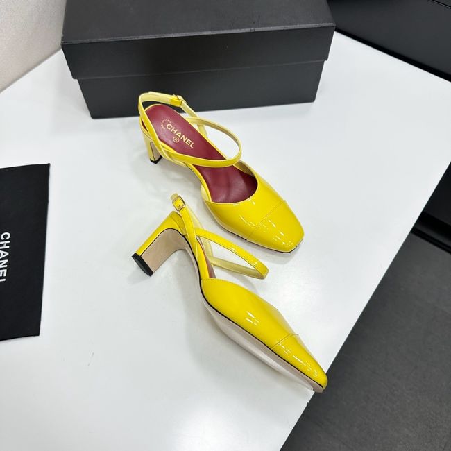Chanel Slingbacks Lambskin 65071-1