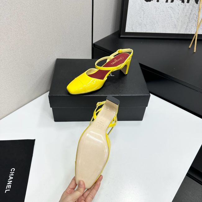 Chanel Slingbacks Lambskin 65071-1