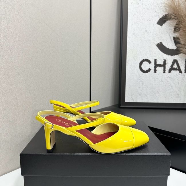 Chanel Slingbacks Lambskin 65071-1