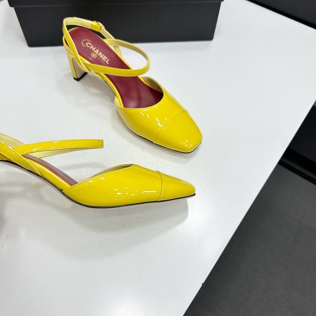 Chanel Slingbacks Lambskin 65071-1