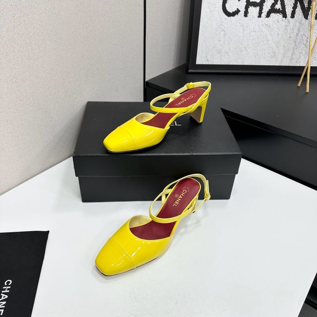 Chanel Slingbacks Lambskin 65071-1