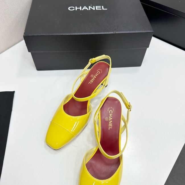 Chanel Slingbacks Lambskin 65071-1