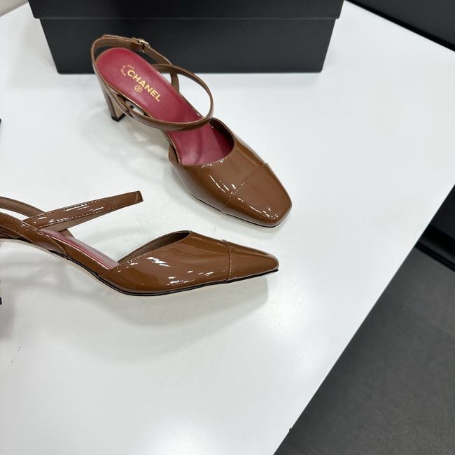 Chanel Slingbacks Lambskin 65071-2