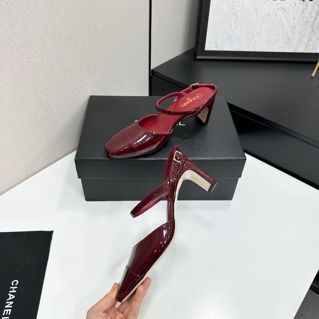 Chanel Slingbacks Lambskin 65071-4