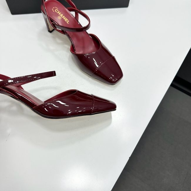 Chanel Slingbacks Lambskin 65071-4