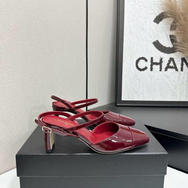 Chanel Slingbacks Lambskin 65071-4