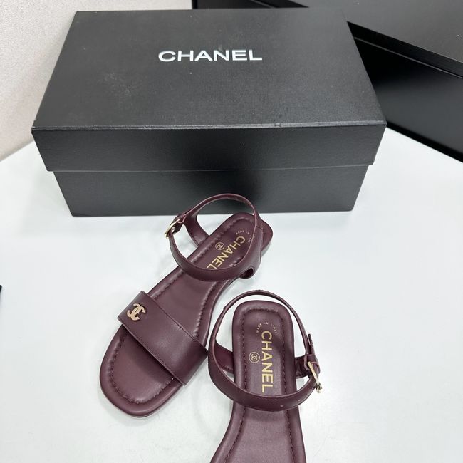Chanel Slingbacks Lambskin 65072-1