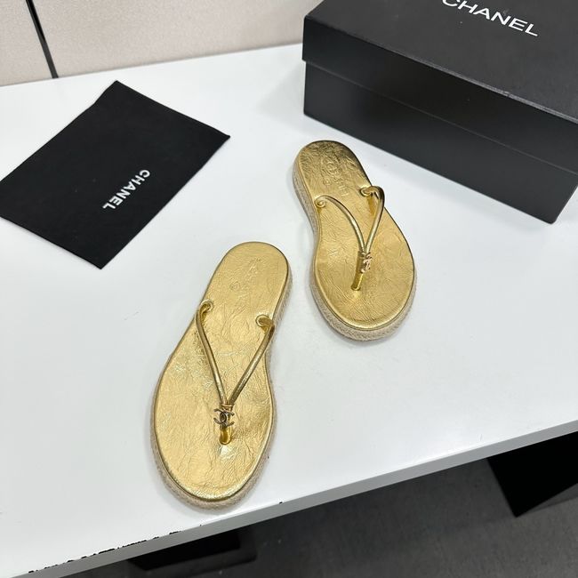 Chanel Thongs Lambskin 65073-2