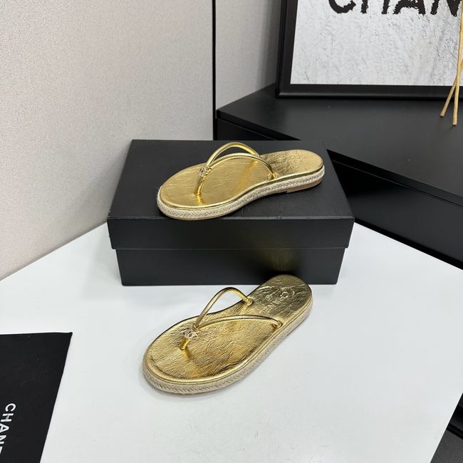 Chanel Thongs Lambskin 65073-2