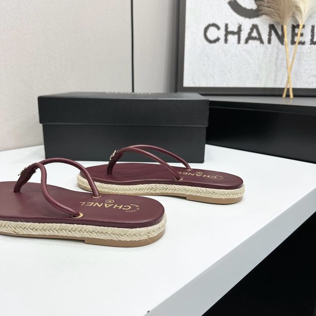 Chanel Thongs Lambskin 65073-3