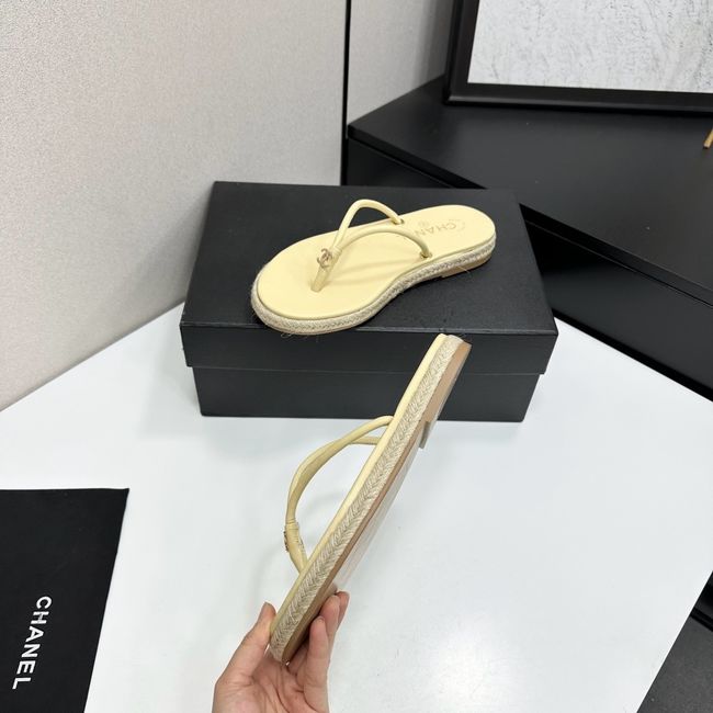 Chanel Thongs Lambskin 65073-6