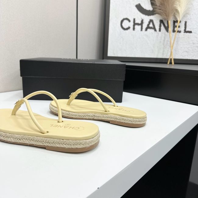 Chanel Thongs Lambskin 65073-6