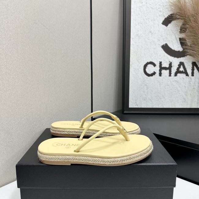 Chanel Thongs Lambskin 65073-6