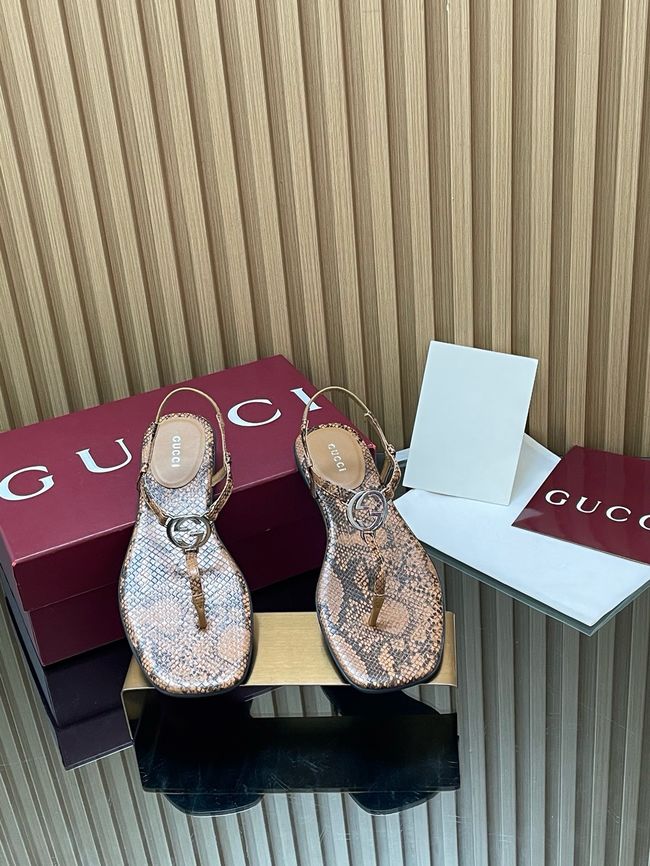 Gucci Womens thong sandal 874699-1
