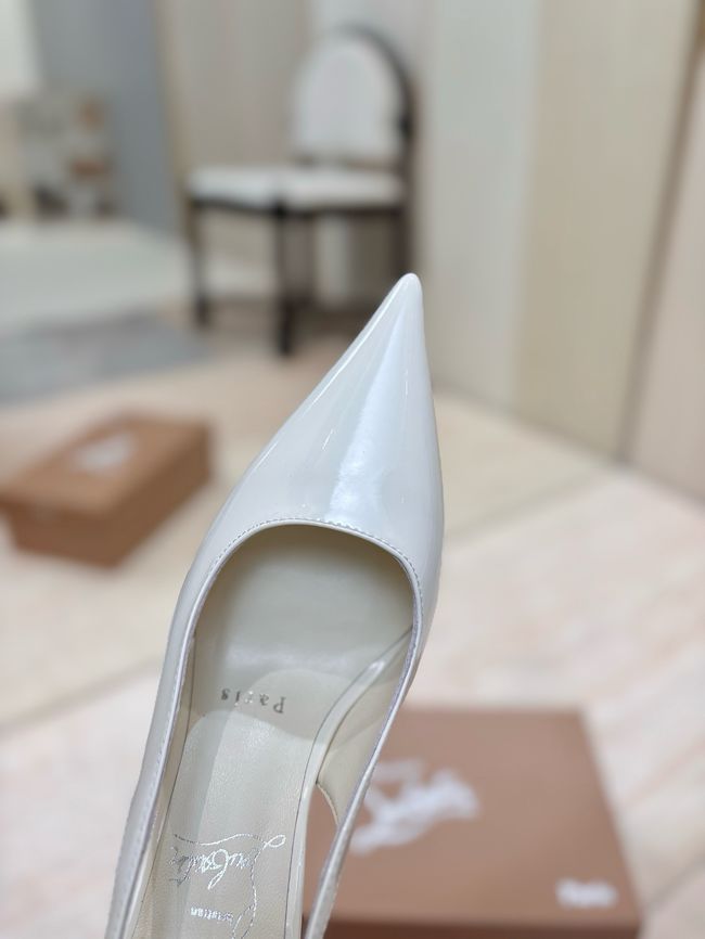 Christian Louboutin Slingbacks Lambskin 8.5CM 65078-6